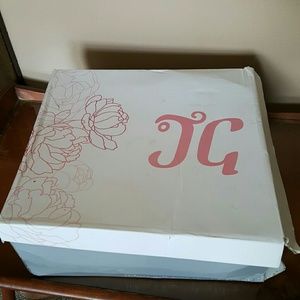 JC Style April Wide Calf Brown boots Size 81/2